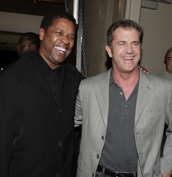 Denzel Washington y Mel Gibson
