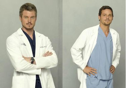 Eric Dane y Justin Chambers