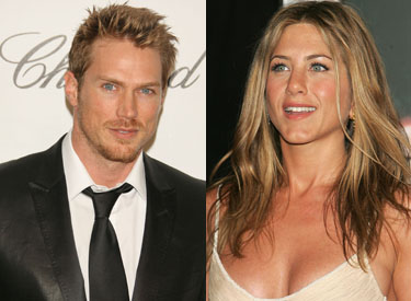 Jennifer Aniston y Jason Lewis