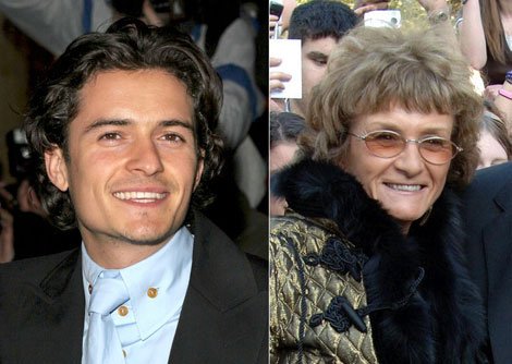 Orlando Bloom y mamá