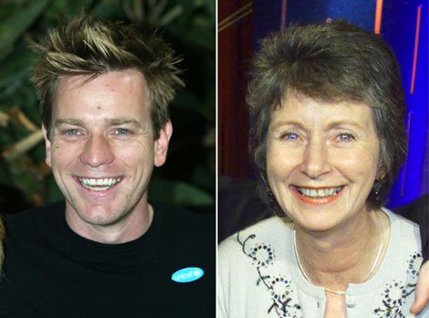 Ewan McGregor y mamá