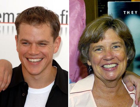 Matt Damon y mamá