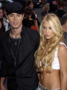 Enrique Iglesias y Anna Kournikova